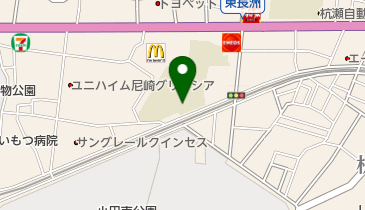 尼崎市立 浦風児童ホームの地図画像