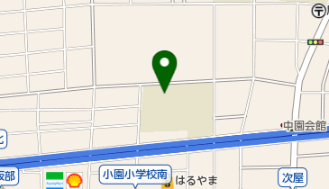 尼崎市立 小園児童ホームクジラの地図画像