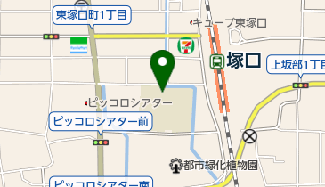 尼崎市立 上坂部児童ホームにじの地図画像