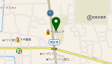 尼崎市立 園田南児童ホームダッシュの地図画像