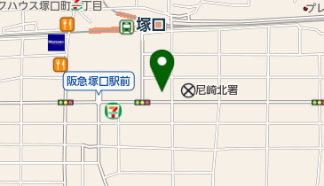 塚口若松ビルの地図画像