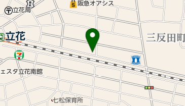 セーヌ美容室の地図画像