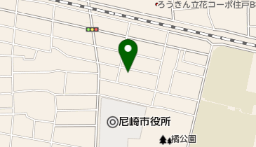 尼崎福音教会の地図画像