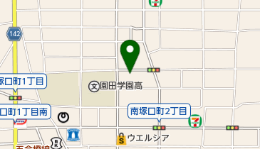 日本キリスト教団 塚口教会の地図画像