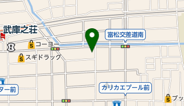 武庫之荘ルーテル教会の地図画像