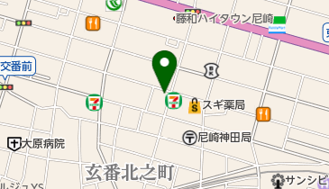 シューズショップFUJIYAの地図画像