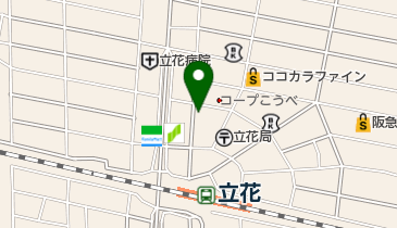 株式会社ジョワイヨ正美堂立花店の地図画像