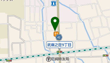 阪神金物株式会社の地図画像