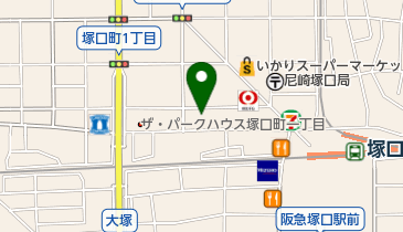 アーバンコンタクトレンズの地図画像