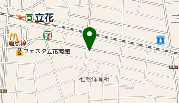 あいコンタクトレンズの地図画像