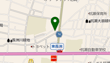 山長美術道具店の地図画像