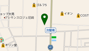 山下印刷紙器株式会社 尼崎工場の地図画像