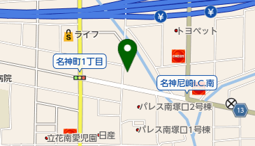 オートサービス小川の地図画像