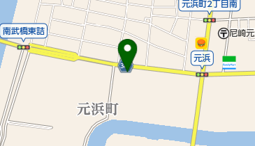 コバック尼崎元浜店の地図画像