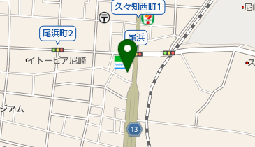 名月モータースの地図画像