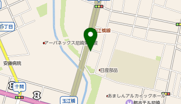 オートザム尼崎の地図画像