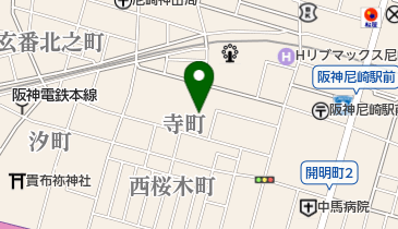 大覚寺の地図画像