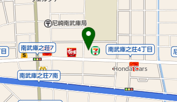 スタジオアリス 武庫之荘店の地図画像