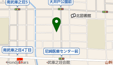 手芸の店カコの地図画像