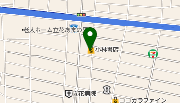 小林書店の地図画像