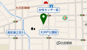 ウエカドスポーツの地図画像