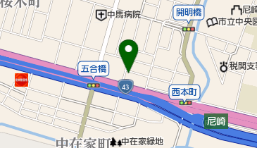 河合石灰工業株式会社大阪営業所の地図画像