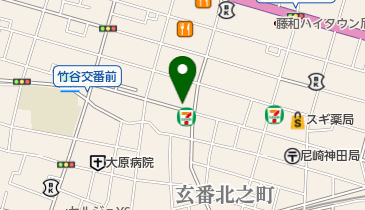 筑紫鮮魚店の地図画像