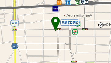 エスコス塚口店の地図画像