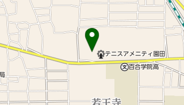 グンゼグリーン株式会社造園部の地図画像