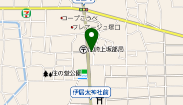 ピザーラ塚口店の地図画像