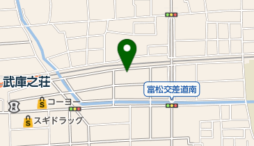 セントラル動物病院の地図画像