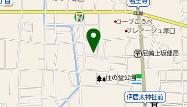 シルク美容室の地図画像