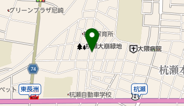 ぱぴるす美容室の地図画像