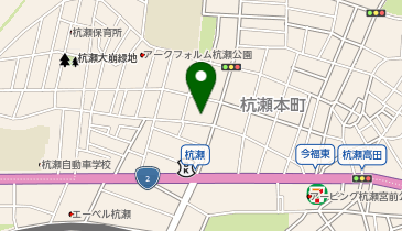 美容プラージュ 杭瀬店の地図画像