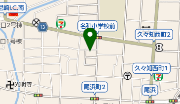 山口美容室の地図画像