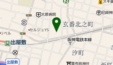 緑ハウジングの地図画像