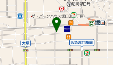 塚口ペットサロンの地図画像