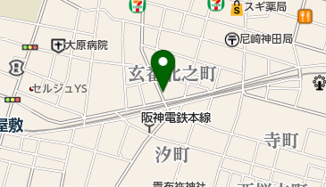 大阪屋商店の地図画像