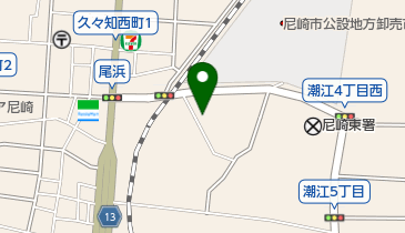 神崎パーカー工業株式会社の地図画像