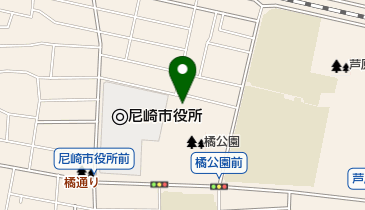 尼崎市立 橘公園野球場の地図画像