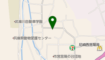 キョウエイ調剤薬局 西昆陽店の地図画像