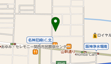 リサイクルブランド子供服&婦人服ファインファインの地図画像