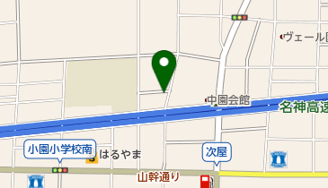 シノミヤの地図画像
