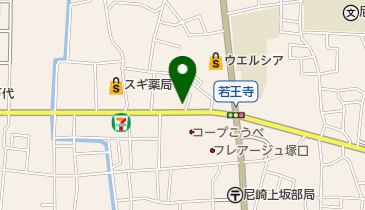 ヘアーサロンPI-SUの地図画像