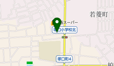 ヘアーサロンすみれの地図画像