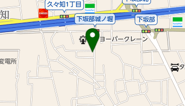 名神食堂の地図画像