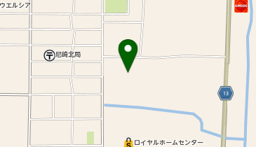 尼崎市役所 健康福祉局 保健所 衛生研究所の地図画像