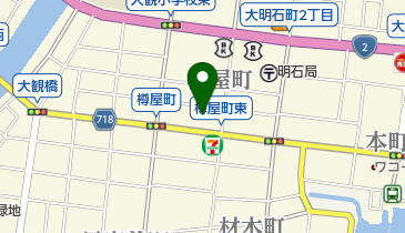 カタヤマ洋品店の地図画像