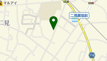 ニシオ洋品店の地図画像