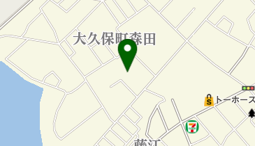 西出洋品店の地図画像